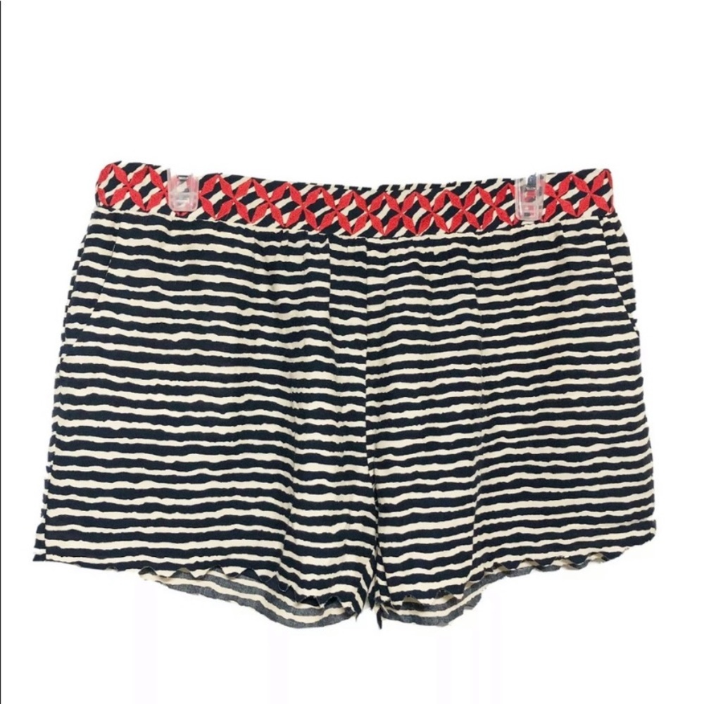 Stitch fix THML Blue Embroidered Aztec Shorts